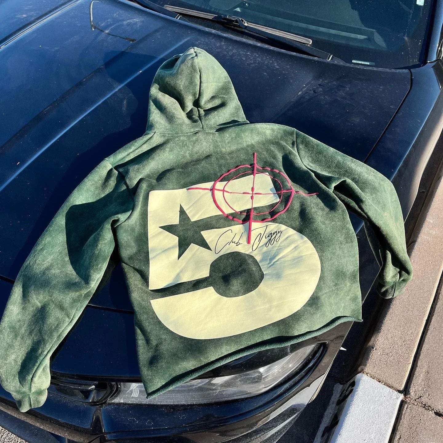 No Chill Co. Target Graphic Y2K Hoodie — Street Style Oversized Pullover