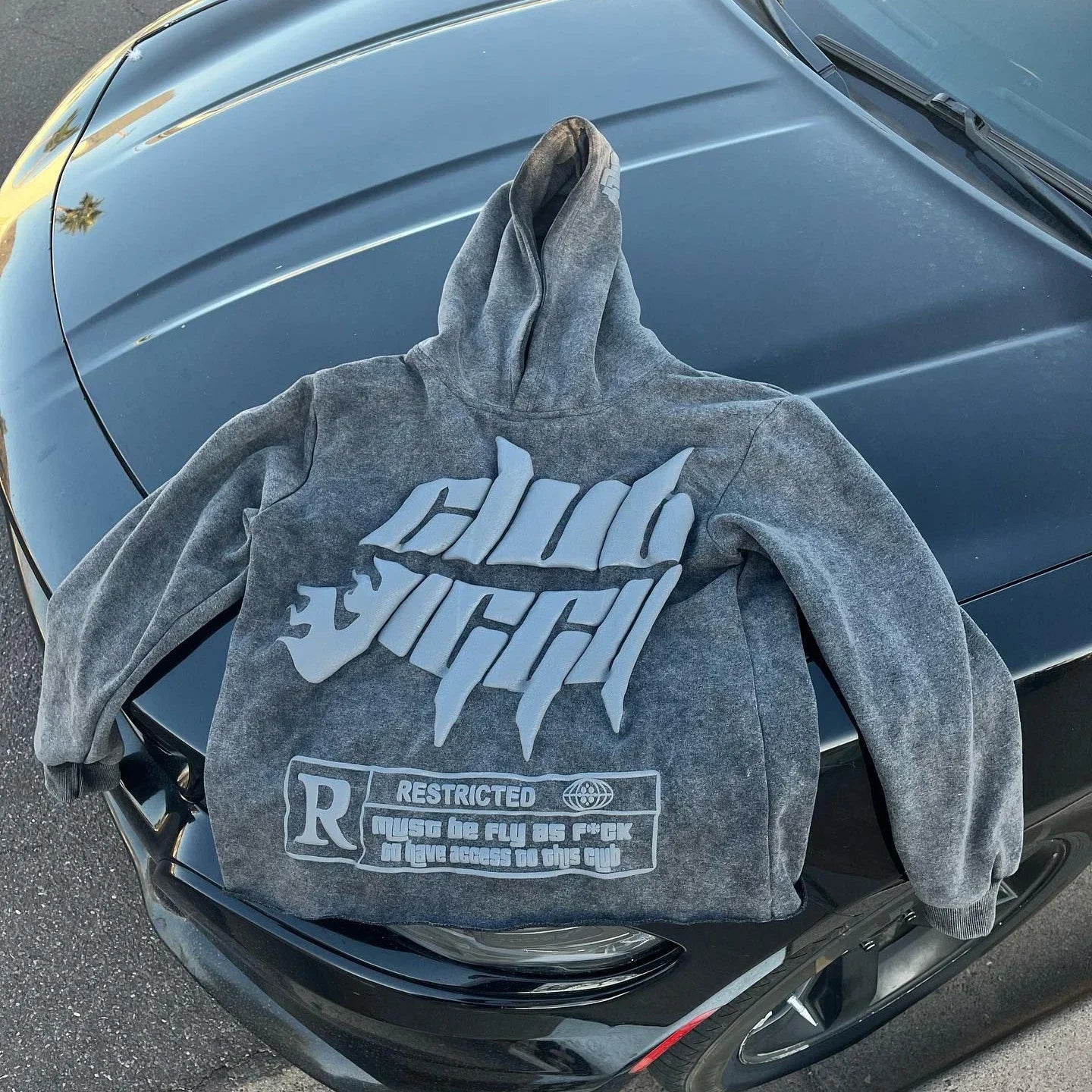 No Chill Co. Target Graphic Y2K Hoodie — Street Style Oversized Pullover
