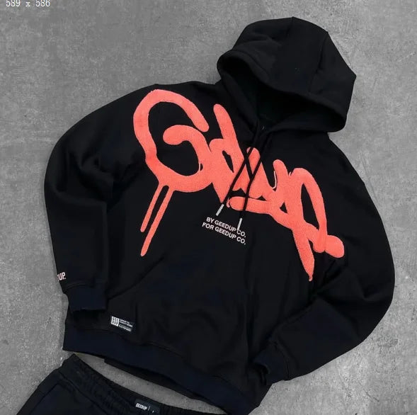 No Chill Co. — American High Street Oversized Hoodie